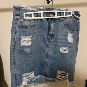Denim Skirt